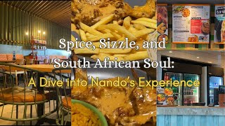 Foreigner Exploring Nando’s Chicken In South Africa EP03: #periperi #southafrica #foodie #nandos