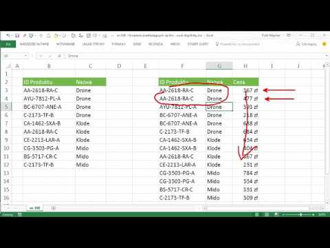 Wideo: Jak Usunąć Zduplikowane Wartości W Excelu?