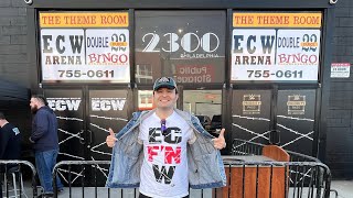 The WWE WrestleMania 40 XL Trip Episode 10 Visiting the 2300 ECW Arena for BCW Meet and Greet.