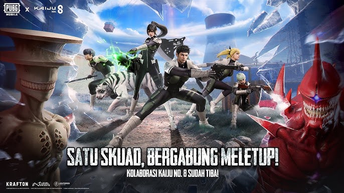 PUBG Mobile Update Versi 4-0, Kolab Resmi Kaiju No-8 2 PUBG Mobile Update Versi 4-0, Kolab Resmi Kaiju No-8