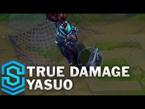 True Damage Yasuo Skin Spotlight - League of Legends