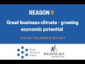 Great business climate-growing economic potential - 9/10 Top reasons why is worth to collaborate