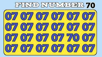 match test your brain 🧠 | find the odd number and latter edition