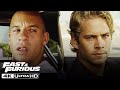The fast and the furious  dominic vs brian final race scene in 4kr
