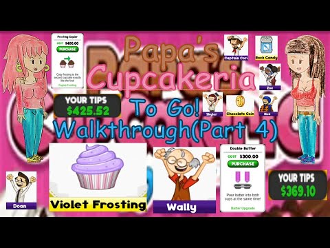 Papa's Cupcakeria Gameplay Walkthrough