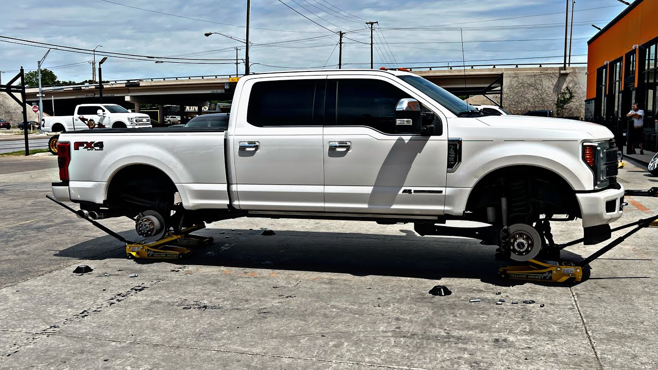 Putting new tires on my truck and shopping for some more rims