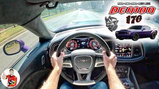 It's Here! First Drive in My 2023 Dodge Demon 170 (POV)