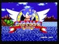 Sonic the hedgehog intro sega genesis