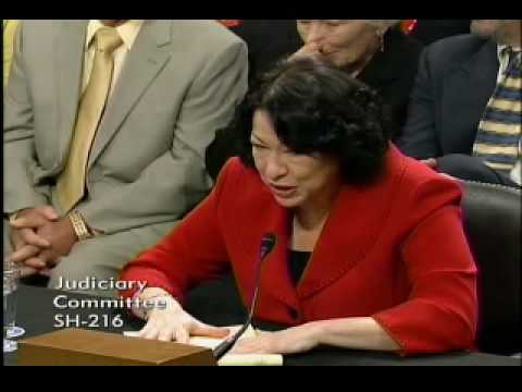 Senator Charles Grassley Questions Judge Sonia Sotomayor