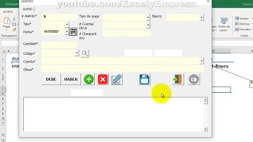 Sistema contable en Excel Gratis ▶ Ahora con balance y libro mayor ✔ actualizado