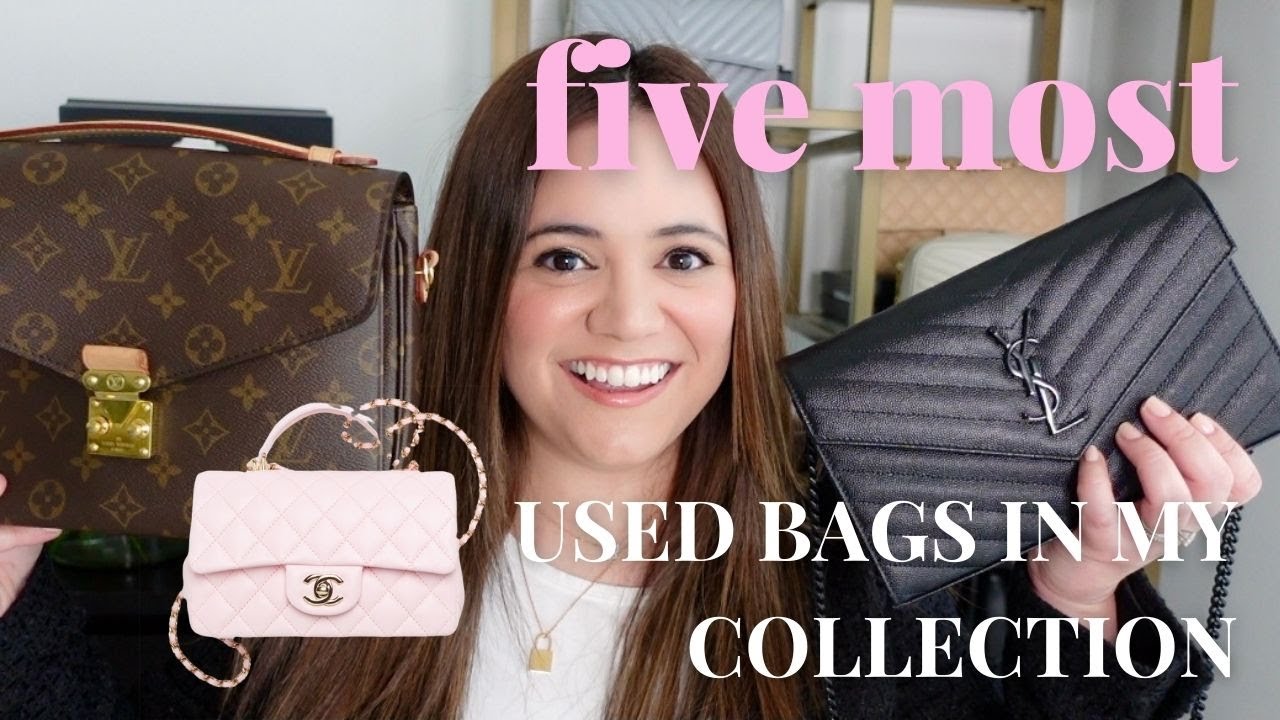 MY TOP 5 MOST USED BAGS! Ft: Louis Vuitton, YSL, Ferragamo, Chanel