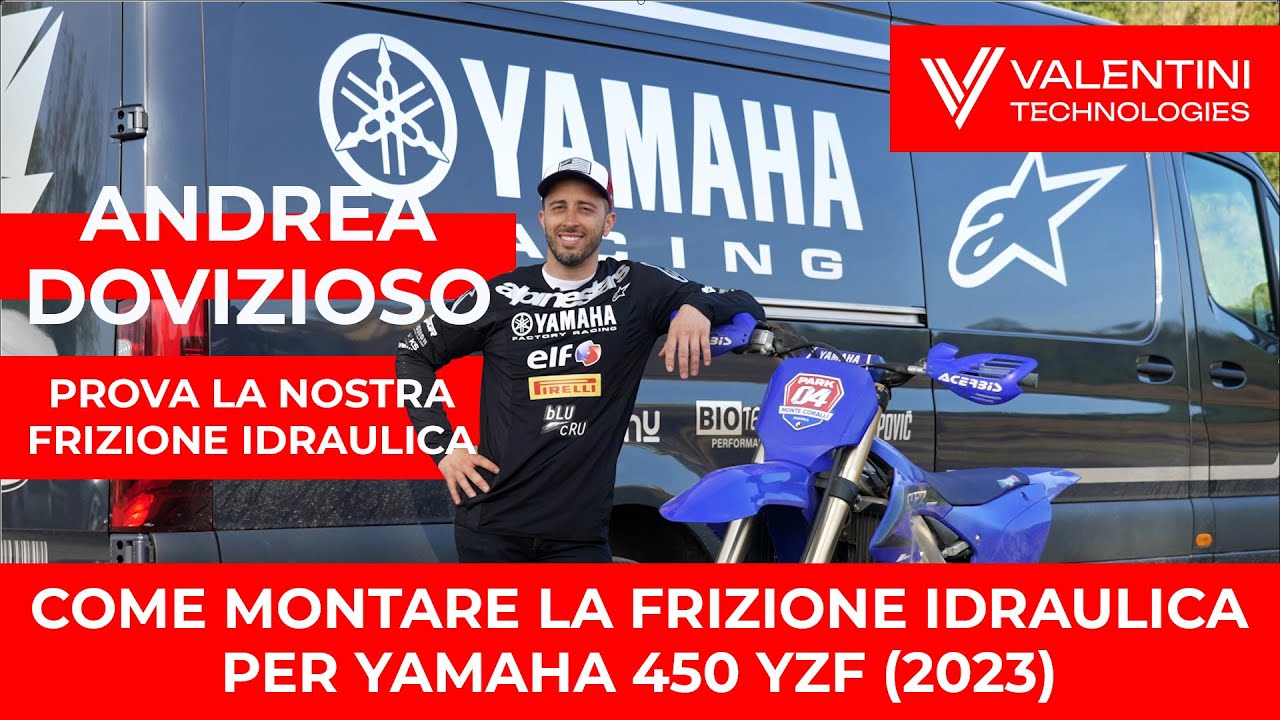 Tutorial - Come montare la nuova Frizione Idraulica by Valentini  Technologies su YAMAHA 450 YZF 2023 