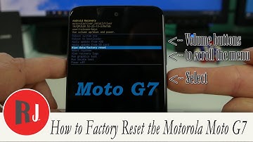 How To Factory Reset the Motorola Moto G7 in Recovery Mode