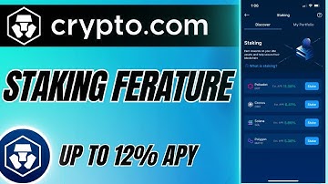 NEW Crypto.com Staking Feature - Everything you need to know!!