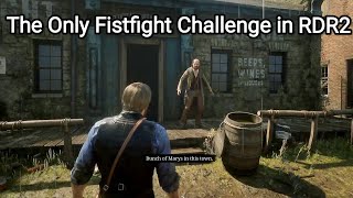 NPC in Van Horn Challenges Arthur for a Fistfight (All Outcomes) - RDR2