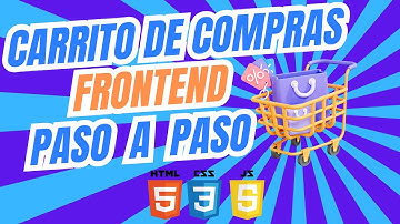 Carrito de Compras 🛒 HTML, CSS y JAVASCRIPT - Frontend Paso a Paso
