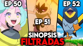 ANALISIS NUEVAS SINOPSIS 🔥 de Pokemon Horizontes (Eps 50 - 52) | POKEMON HORIZONTES