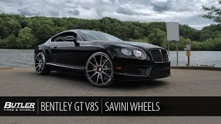 Bentley GT V8S | Savini BM12 Wheels| Butler Tire