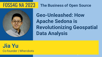 FOSS4GNA 2023 | Geo Unleashed: How Apache Sedona is Revolutionizing Geospatial Data Analysis