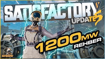 Kömür Jeneratörü Kurulumu Nasıl Yapılır? %100 Verimli Setup l Satisfactory Türkçe REHBER