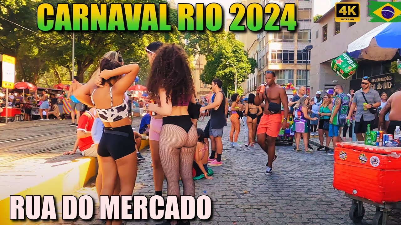 CARNAVAL RIO 2024: Rua do Mercado