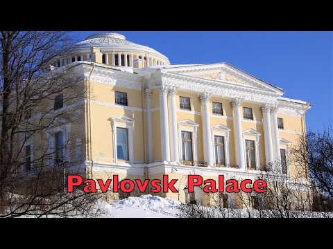 Video: Pavlovsk Palace. Petersburg, Pavlovsk Palace