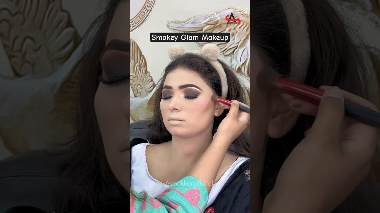 Smokey Eye Makeup That Turns Heads 🔥🖤 | Shorts #shortvideo #makeup #smokey #asmakhan