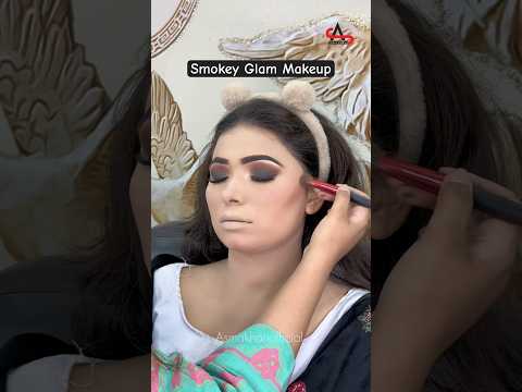 Smokey Eye Makeup That Turns Heads 🔥🖤 | Shorts #shortvideo #makeup #smokey #asmakhan