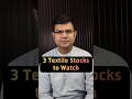3 Textile Stocks to watch in 2023 #shorts