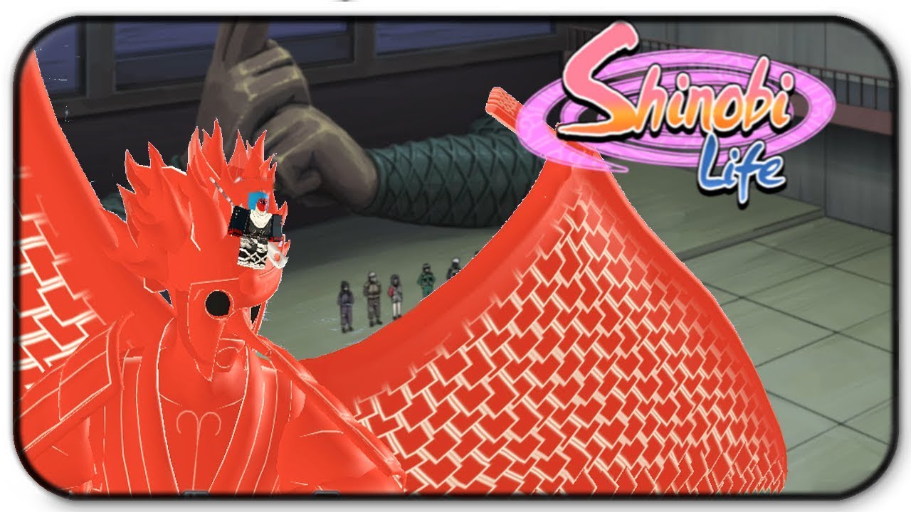 Roblox Shinobi Life Itachi Full Susanoo In Arena Mode Gameplay