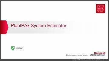 PlantPAx System Estimator