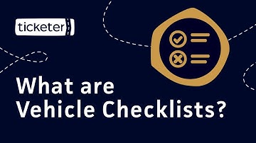 What are Vehicle Checklists?