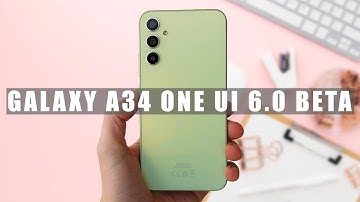 Samsung Galaxy A34 One UI 6.0 beta