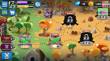 Tiny Gladiators Level 11 - 15 ( EASY ) Gameplay