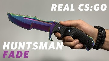 REAL CS:GO KNIVES - Huntsman - Fade - KNIFY