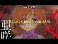 Higurashi No Naku Koro Ni [ I Believe What You Said] Asaka Opening Full Sub Español