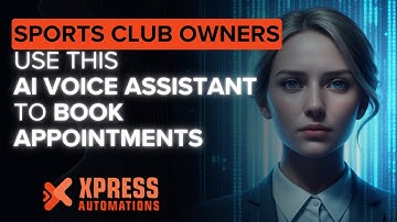 Xpress AI Voice Bot for Sports Clubs Books Appointments on Auto-Pilot Using an Australian Accent
