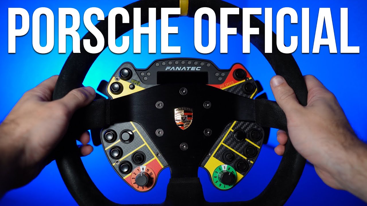 FANATEC PODIUM STEERING WHEEL PORSCHE-