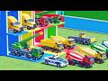 ALL POLICE VEHICLES AND EMERGENCY TRUCK, EXCAVATOR, CONCRETE MIXER TRANSPORT TO GARAGE -FS22