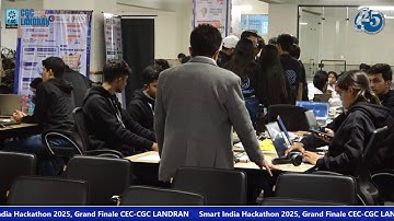 Smart India Hackathon 2025, Grand Finale CEC-CGC LANDRAN