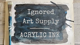 Art Supplies: Use What You Have  Acrylic Inks
