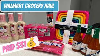 Walmart Grocery Shopping | Stock up Haul for Family of 2 | Krys the Maximizer