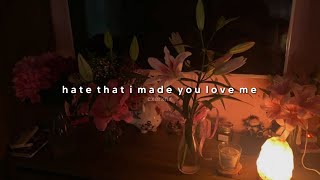 ariana grande - hate that i made you love me (slowed + reverb)