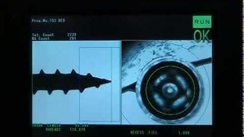 Fastener Sorting Machine - Screen Shot (Slowed down 4x)