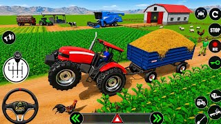🌾 New Tractor Farming Game 2026 🚜 Realistic Village Farming Simulator Android Gameplay screenshot 4