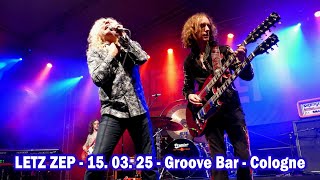 LETZ ZEP (Led Zeppelin Tribute) - am 15.03.25 live in der Groove Bar