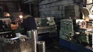 РАБОТА ТОКАРНОГО СТАНКА C6251x1500 РАБОТА ТОКАРНОГО СТАНКА C6251x1500