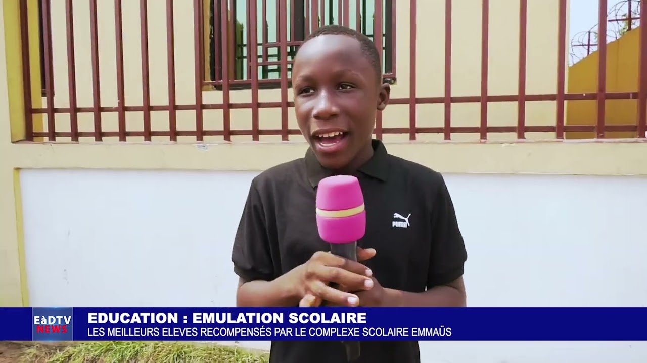 EMULATION SCOLAIRE - LES MEILLEURS ELEVES RECOMPENSES PAR LE COMPLEXE SCOLAIRE EMMAÜS.