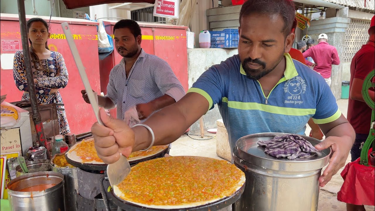 The Heropanti Dosawala of Mumbai | Indian Street Food | Aamchi Mumbai