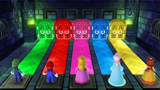Мульт Mario Party 10 Minigames Mario Vs Peach Vs Luigi Vs Daisy Master Difficulty
